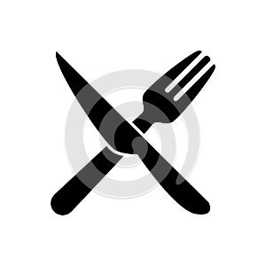 Fork and knife restaurant icon vector for graphic design, logo, web site, social media, mobile app, ui illustration