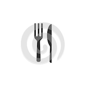 Fork knife spoon or food restaurant icon vector isolated 5