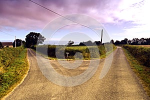 A fork in the road, decision time