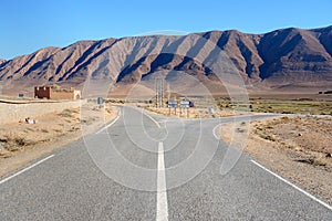 Fork in the road. Morocco