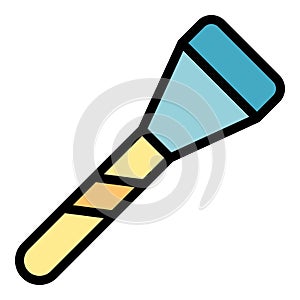 Fork spatula icon vector flat