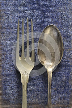 Fork and spoon