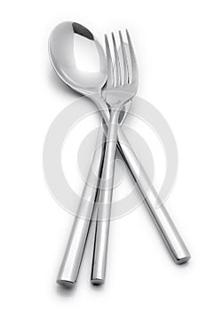 Fork, spoon and knife