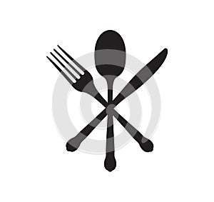 Fork, spoon and knife