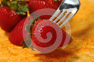 Forked Strawberry