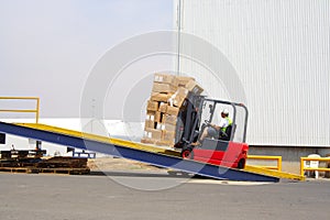 Forklift photo