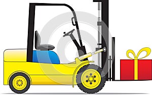 Forklift loader