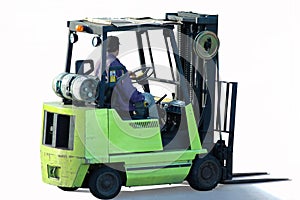 Forklift and Operator