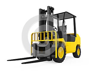 Forklift Truck Isolated