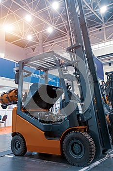 Forklift trucks. Lifting equipment loaders