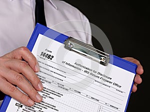 Form 14462 Authorization for Disclosure of Information - IRS Return Preparer Office