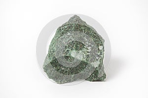 Aventurine isolated on a white background. photo