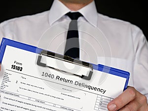 Form 15103 1040 Return Delinquency photo