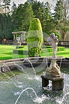 Formal English Garden, Rydal Hall