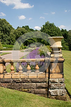 Formal Garden with Balustrade