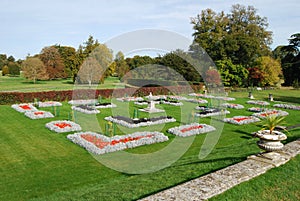 Formal Garden at Kingston Lacy Country House, Dorset