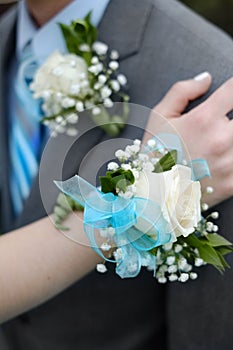 Formal Prom Wedding Corsage Flowers Boy and Girl