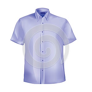 Formal shirt with button down collar