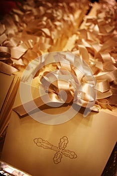 Formal wedding programs