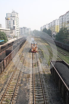 Formation of coal trains