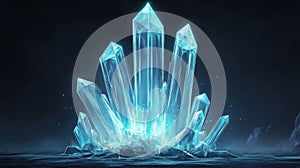 formation elevating ice crystal