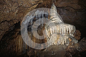 A formation at Florida Caverns State Park known as The Wedding Cake photo