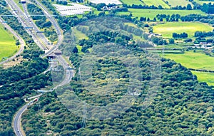 Formation Flying Seen From Above