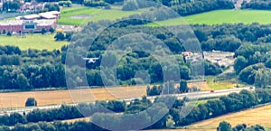 Formation Flying Seen From Above