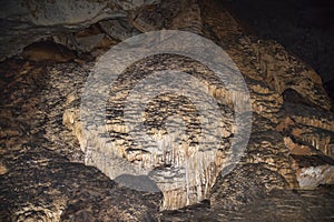 Formation inside the Ice cave