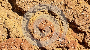 Formation reflects the processes of weathering and erosion, commonly obser