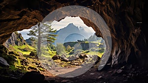 formations talus cave landscape