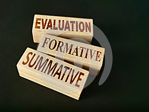 Formative and Summative Evaluation, business term concept