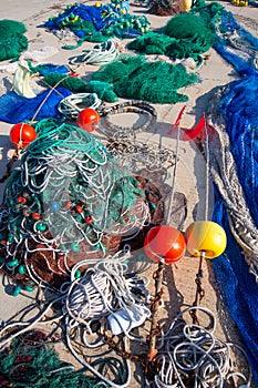 Formentera Balearic Islands fishing tackle nets longliner