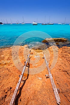 Formentera Cala Saona beach Balearic Islands