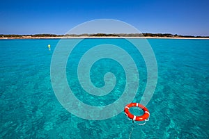 Formentera Illetes Illetas with round buoy