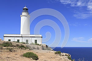 Formentera La Mola lighthouse balearic islands photo
