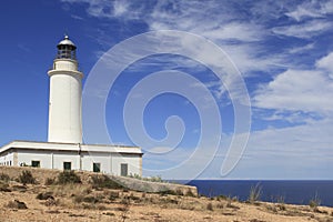 Formentera La Mota lighthouse balearic islands