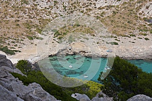 Formentor cove in majorca