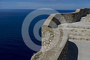 Formentor by the Mediterranean sea on the island of Ibiza in Spa