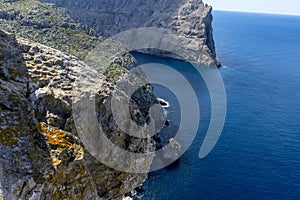 Formentor by the Mediterranean sea on the island of Ibiza in Spa