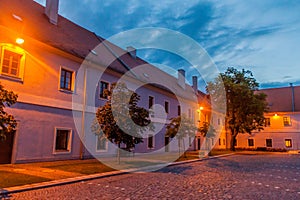 Former barracks, now municipality ofTrebon, Czech Republi