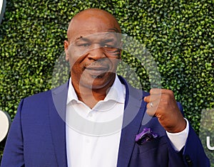 Former boxing champion Mike Tyson attends 2018 US Open opening ceremony