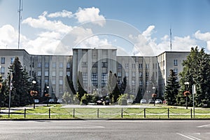 The former Building of the Railway Directorate in Chelm in Poland