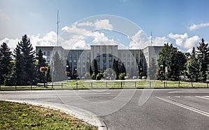 The former Building of the Railway Directorate in Chelm in Poland