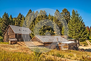 Former Businesses in a Ghost Town