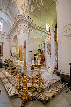 Former cathedral Santo Stefano in Capri, Italy