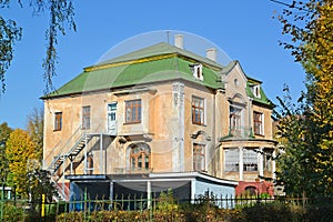 Former country house Honkamp 1905. Kaliningrad