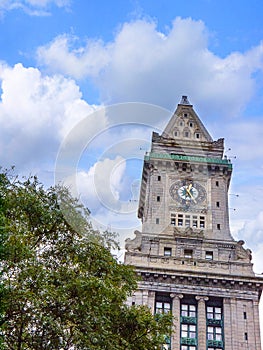 The former Customs House in Boston Massachusetts USA