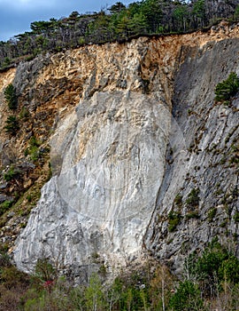former dolomite stone quarry in Bath Voeslau