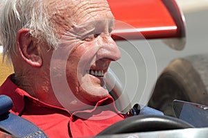 Former Ferrari F1 driver, Chris Amon